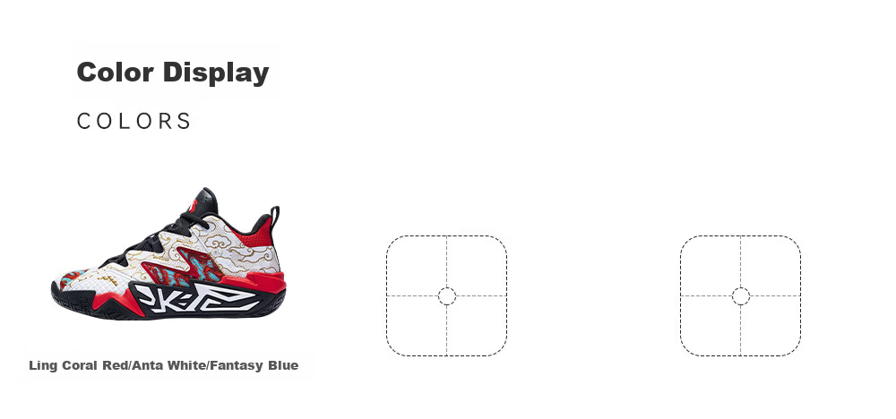 Anta Kids Boys Sports Shoes 2026 Summer Breathable Mesh Durable Cement Basketball Shoes A12621102 37
